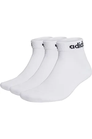 adidas HT3457 C LIN ANKLE 3P Socks Unisex white/black XL