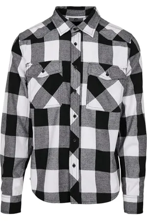 Build Your Brand Brandit textil gmbh B4002-checkshirt T-Shirt, , M Hommes