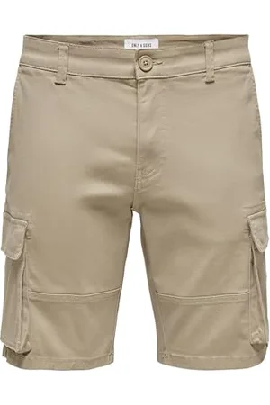 Only & Sons Homme Onscam Stage Cargo Pg 6689 Shorts, , XS EU