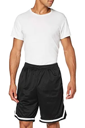 Build Your Brand Two-Tone Mesh Shorts, , XL Homme