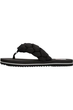 Tommy Hilfiger Femme Braided Thong Beach Sandal En0en02877 Tongs, Black (Black), 40 EU