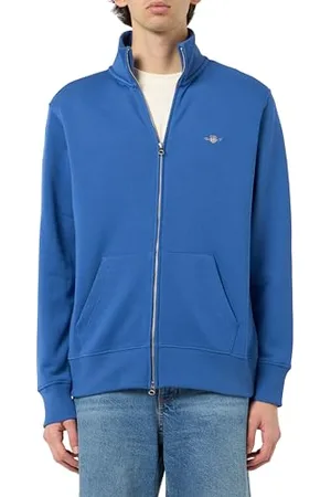 GANT Reg Shield Full Zip Sweat Cardigan, , XXXL Homme