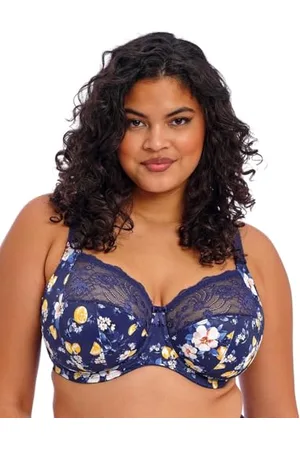 Elomi Morgan-Soutien-Gorge en Dentelle Extensible avec Armatures Couverture Totale, , 100GG Femme