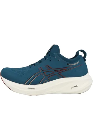 Asics Homme Gel-Nimbus 26 Sneaker, Orange délavé Bleu Marine, 43.5 EU