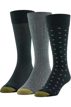 Gold Toe GOLDTOE Lot de 3 paires de chaussettes pour homme, , Large