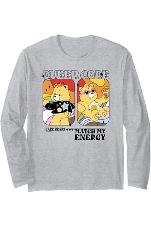 Care Bears Pride Queer Core Match My Energy Manche Longue
