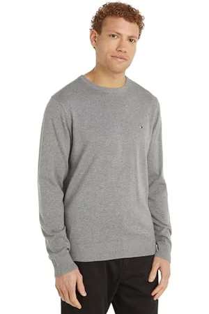 Tommy Hilfiger Men Essential Cotton Crew Neck MW0MW14748 Grey (Medium Grey Heather) XL