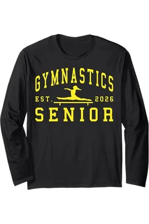 Class of 2026 Graduation Shirts Gymnastique Senior Nuit Gymnastique Senior 2026 Graduation 22 Manche Longue