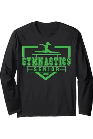 Class of 2026 Graduation Shirts Gymnastique Senior Nuit Gymnastique Senior 2026 Graduation 32 Manche Longue