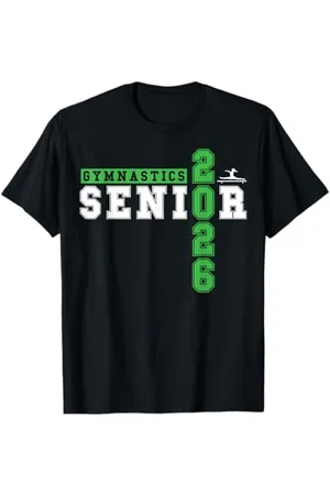 Class of 2026 Graduation Shirts Gymnastique Senior Nuit Gymnastique Senior 2026 Graduation 33 T-Shirt