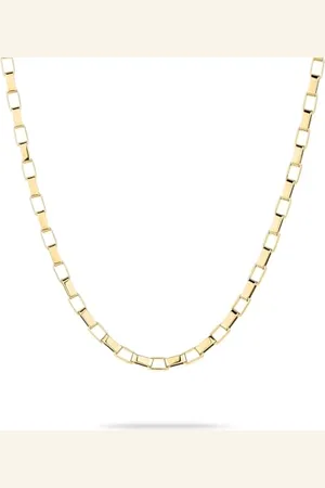Tamaris Collier à gros maillons en acier inoxydable, 45 cm, Acier inoxydable, Pas de gemme