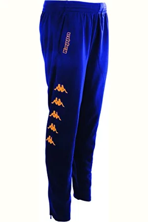 Kappa Paginos Pants, Unisexe Adulte, Paginos, Bleu Marine/Orange Fluo