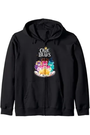 Care Bears Halloween Witches Retro Horror Movie Poster Sweat à Capuche