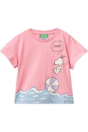 Benetton T- Shirt 3096g10ez, , 104 cm Fille
