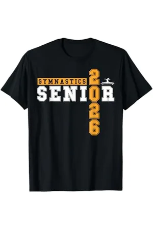 Class of 2026 Graduation Shirts Gymnastique Senior Nuit Gymnastique Senior 2026 Graduation 15 T-Shirt