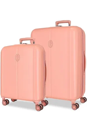El Potro Vera Jeu de valises , 55/70 cm, Rigide 6,2 kg, Fermeture TSA ABS 6,2 kg, 118 L, Bagage à Main, , Talla única, Jeu de valises