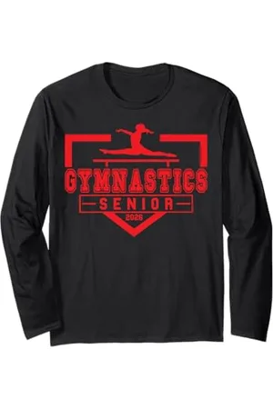 Class of 2026 Graduation Shirts Gymnastique Senior Nuit Gymnastique Senior 2026 Graduation 8 Manche Longue