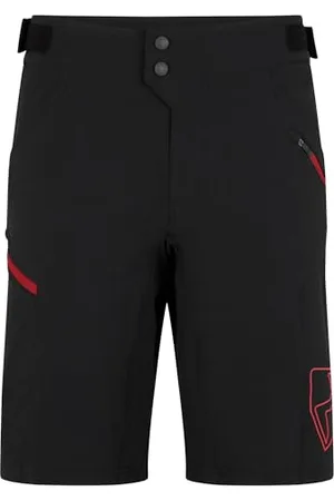 Ziener NONUS X-Function Short de Cyclisme pour Homme avec Short intérieur – VTT/extérieur/Loisirs – Respirant, séchage Rapide, rembourré, Noir, Rouge, 52