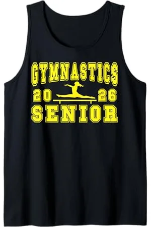 Class of 2026 Graduation Shirts Gymnastique Senior Nuit Gymnastique Senior 2026 Graduation 19 Débardeur