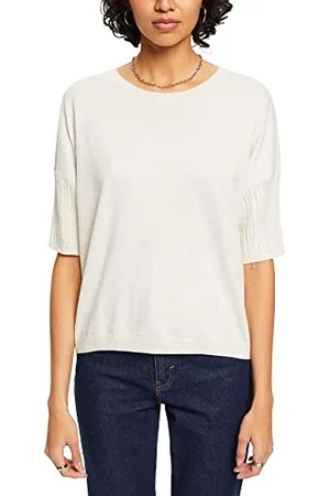 ESPRIT 023eo1i302 Sweater, Taupe Clair, S Femme
