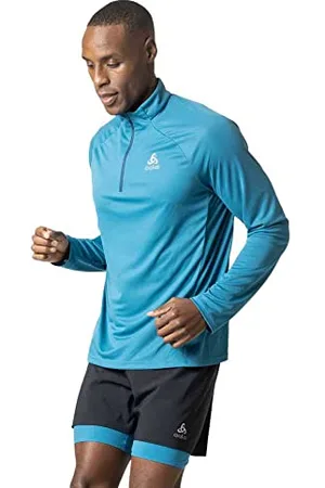 Odlo Homme T-shirt à manches longues avec demi-zip ESSENTIALS