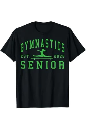 Class of 2026 Graduation Shirts Gymnastique Senior Nuit Gymnastique Senior 2026 Graduation 34 T-Shirt