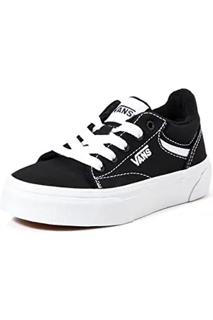 Vans Seldan, Sneaker, Noir ((Canvas) Black/White), 33 EU