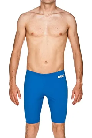 Arena Maillot de Bain de Piscine pour Homme Solid, Jammer en Tissu MaxLife à Séchage Rapide avec Résistance Maximale au Chlore et Protection UV50