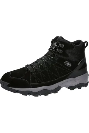 Chaussures De Course Cross Lico Mixte Fairfield High - Bottines Extérieures En Cuir, Semelle Caoutchouc
