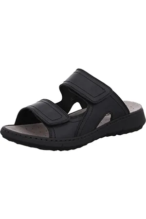 Mules Homme Rohde Soltau-H En Cuir - Confort Largeur G | Chausson Classique