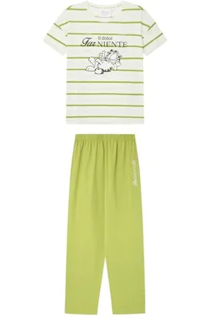 Pijama Femme Pyjama Long Jaune Snoopy Pyjamas Pour Femme Pyjama