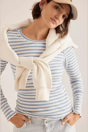 SELECTED Anna Striped Long-Sleeve T-Shirt