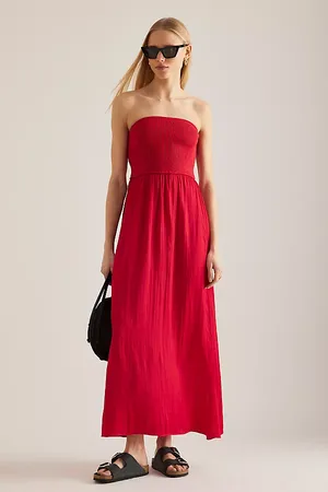 Anthropologie The Thea Twofer Jumper Dress: Strapless Edition par en