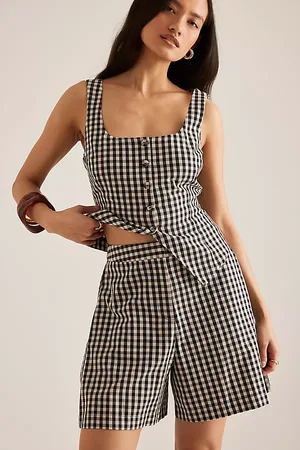 Anthropologie Gingham City Shorts en , pour femme