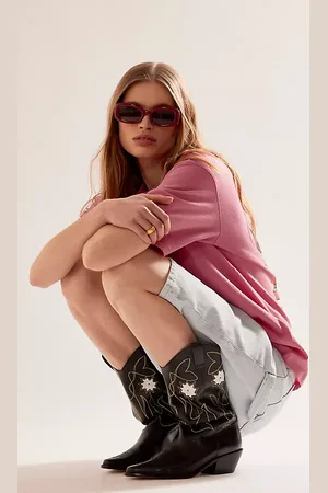 Damson Madder Rounded Square Sunglasses en chez Anthropologie