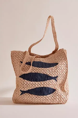 Anthropologie Farmers Market Raffia Tote par en