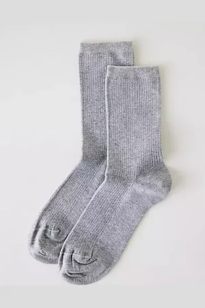 Colorful Standard Chaussettes en coton biologique Crew chez Anthropologie