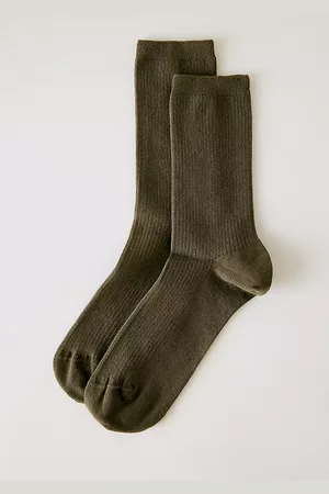 Colorful Standard Chaussettes en coton biologique Crew en chez Anthropologie