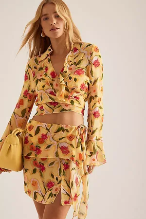 Wild Lovers Floral Mini Skirt