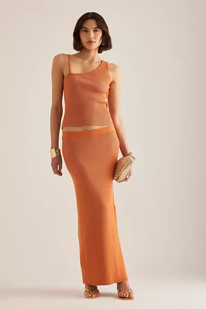 Samsøe Samsøe Sacheryl Rib Knit Maxi Skirt en