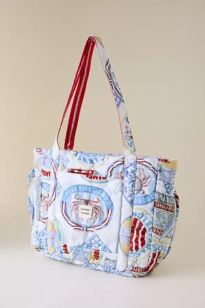 Damson Madder Sac Fourre-Tout Réversible Surdimensionné chez Anthropologie