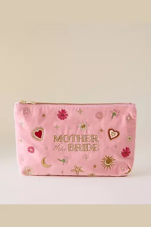 ELIZABETH SCARLETT Pochette Brodée pour la Mère de la Mariée chez Anthropologie