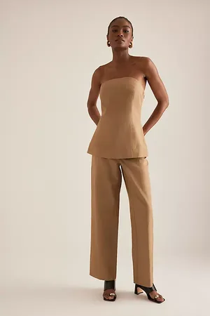 SELECTED Pantalon Droit Bri en