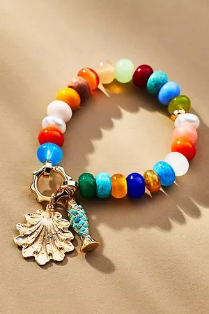 Anthropologie Bracelet Extensible à Breloques Perlées par , pour femme