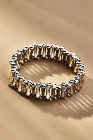 Anthropologie Bracelet Extensible en Métal Côtelé par en , pour femme