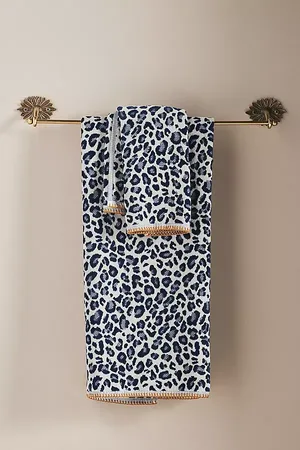 Anthropologie Collection de Serviettes Lola Leopard en chez