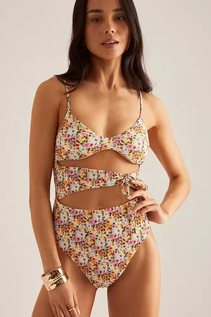 Wild Lovers Maillot de Bain Une-Pièce Découpé Tropicana