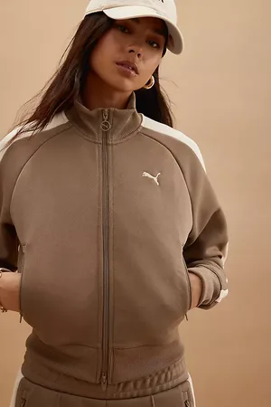 PUMA Veste de survêtement courte T7 en