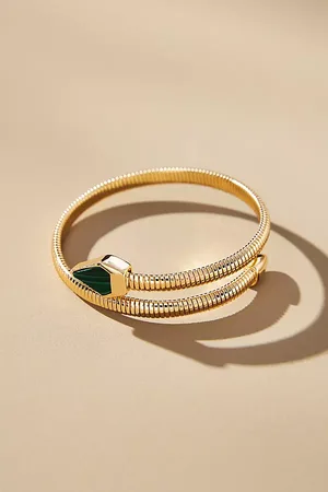 Anthropologie Bracelet Enveloppant Serpent en Pierre par Anthropologie par en , pour femme