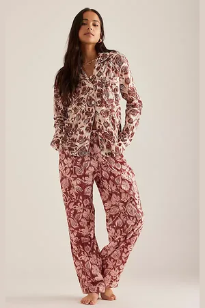 Desmond & Dempsey Ensemble de Pyjama Long en